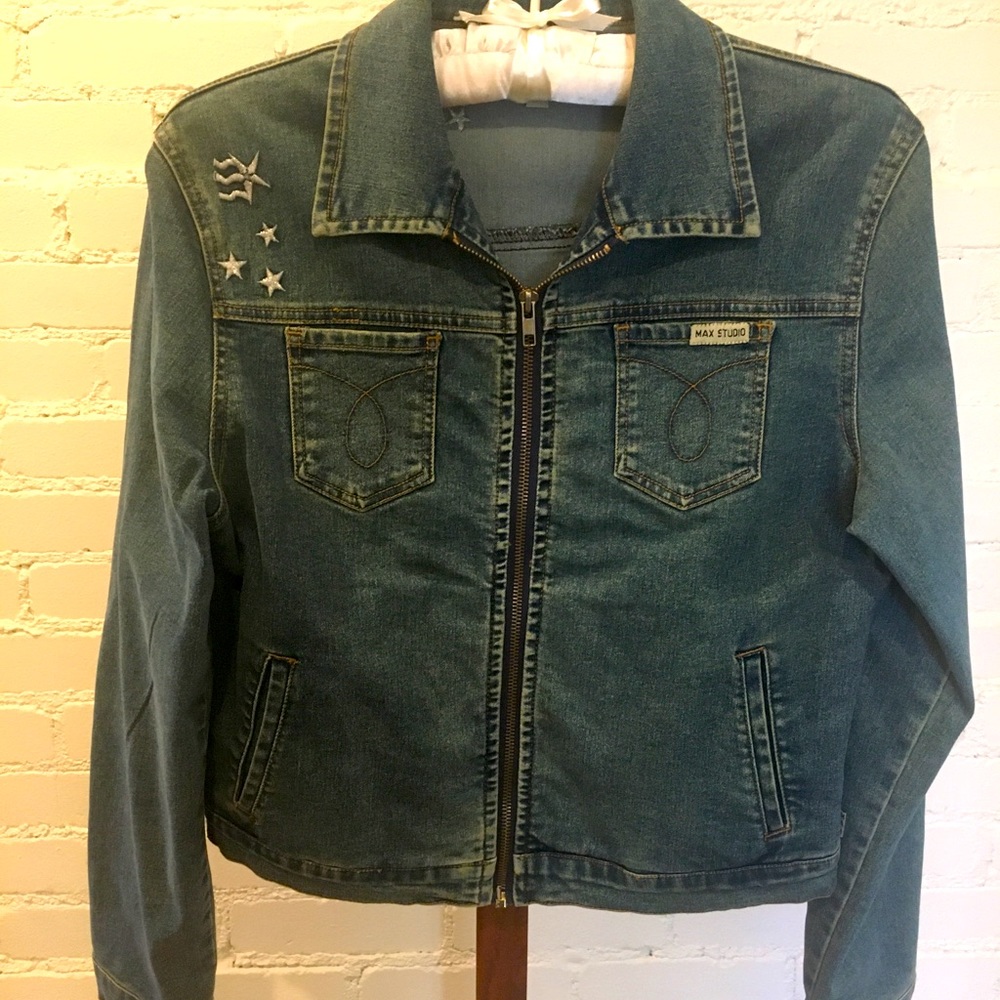 Max Studio Soft Jean Jacket